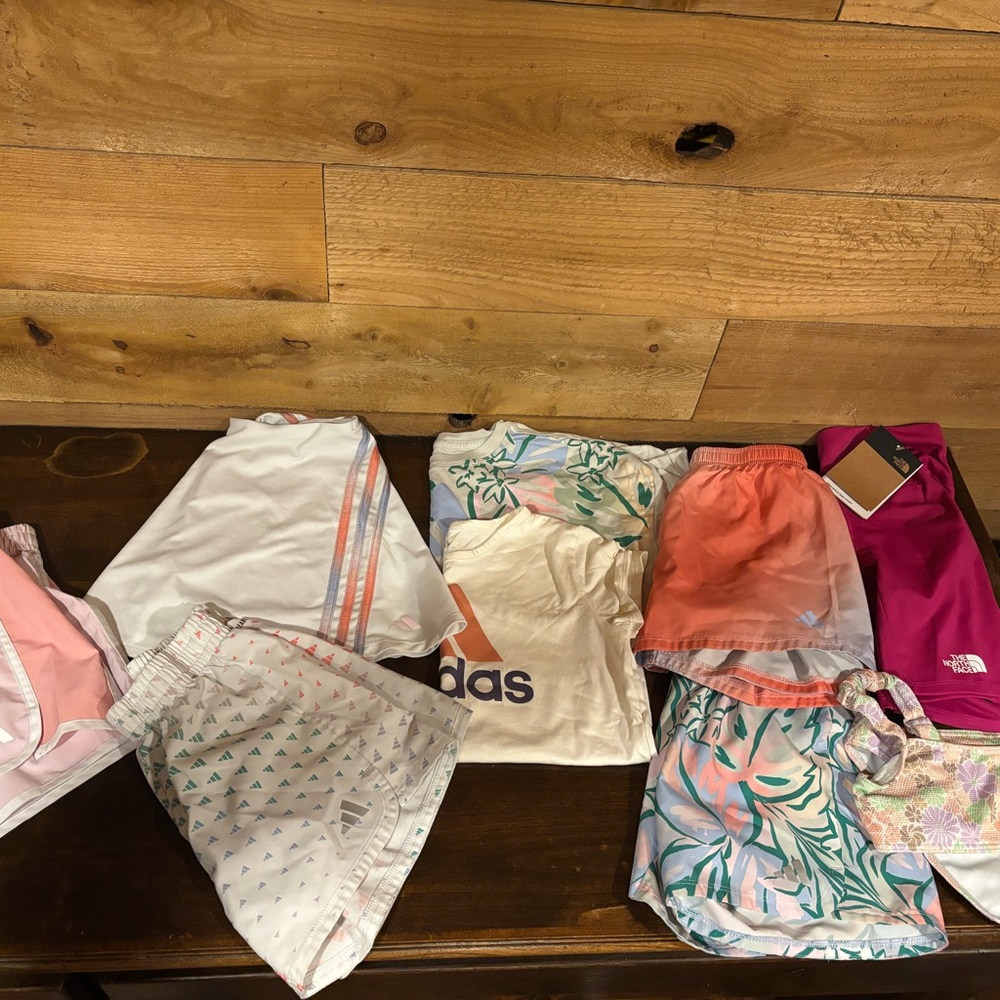 Adidas and The North Face Activewear Bundle